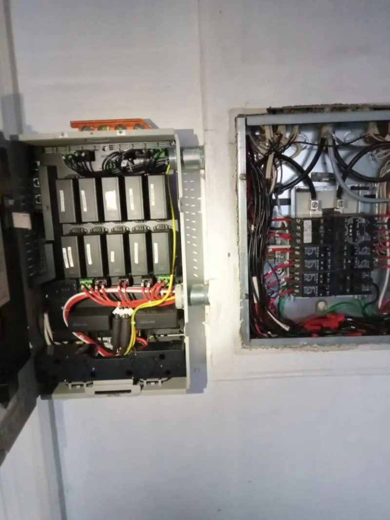 Electrical panel upgrade completed for Commercial Electrician Services in Bellbrook